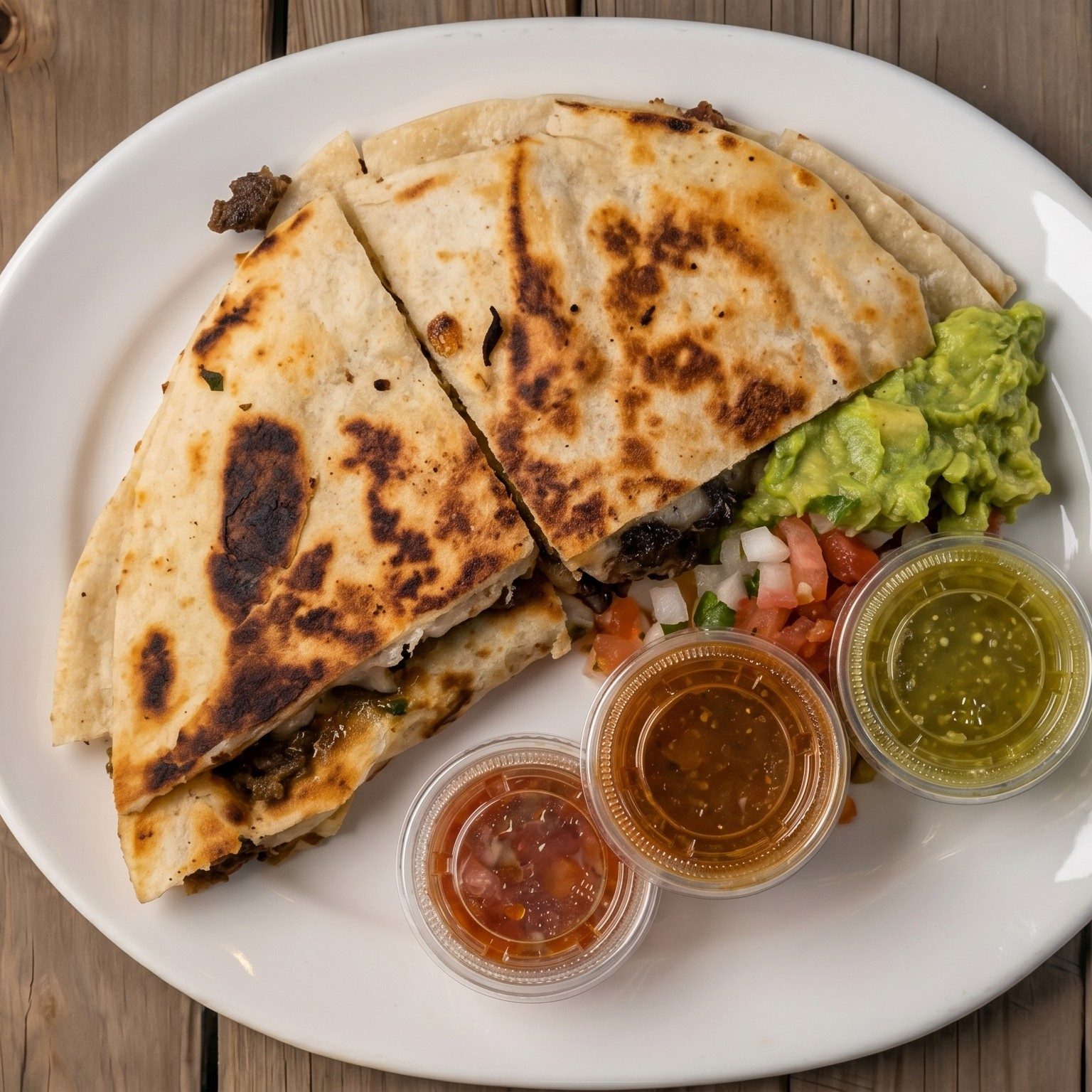 Beef Fajita Quesadillas.