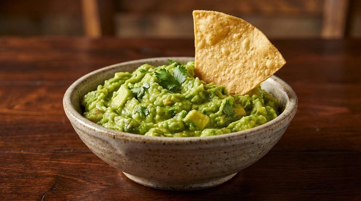 Guacamole with Chips.